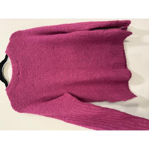 Anthropology Sleeping in Snow Lavina Pullover Sweater, Women's XS, Magenta - Picture 7 of 7